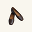 LÍNEA 01 - Square-Toe Ballet Flats - Brown