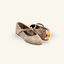 Mary Jane Flats – Suede