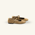 Mary Jane Flats – Suede