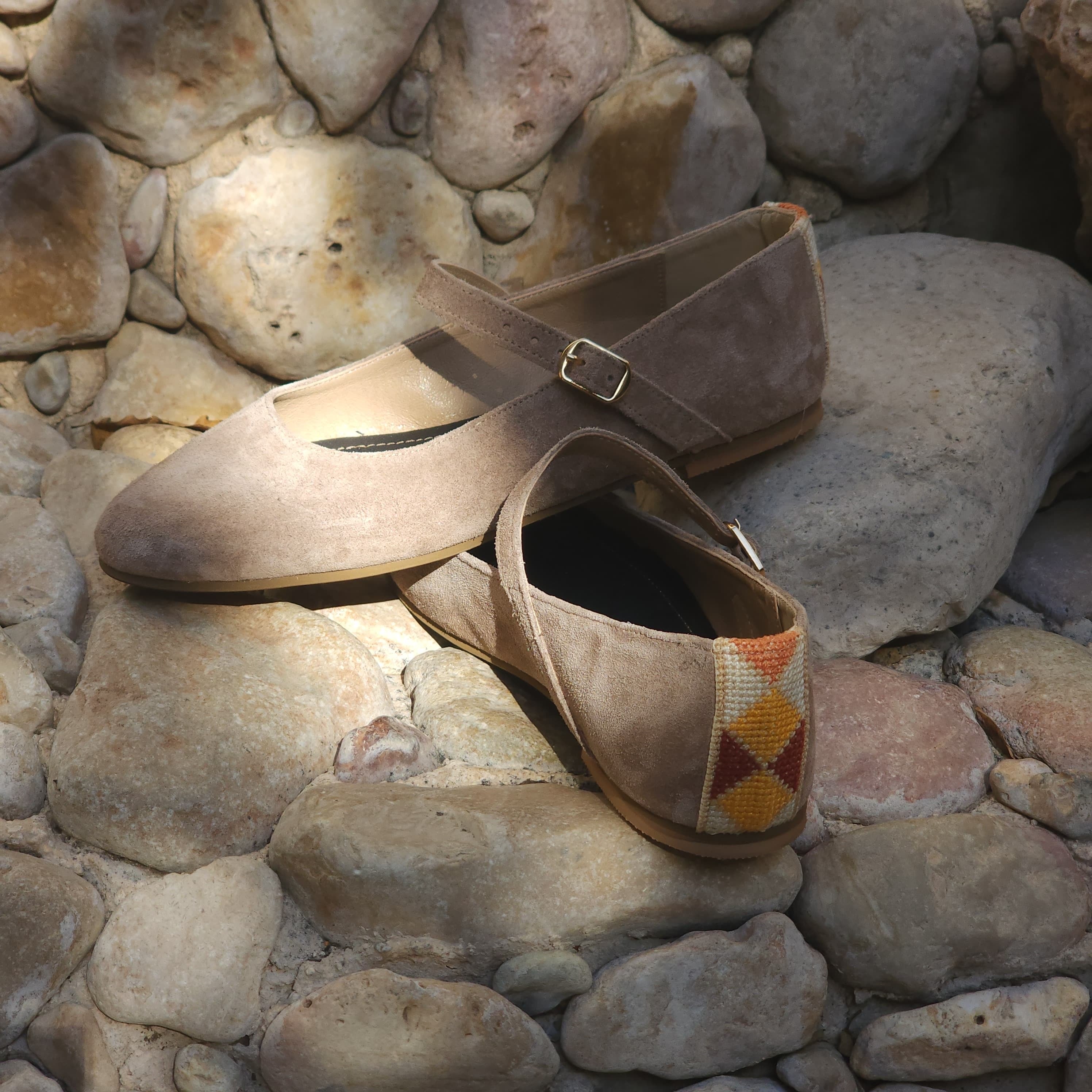 Mary Jane Flat – Suede Main image