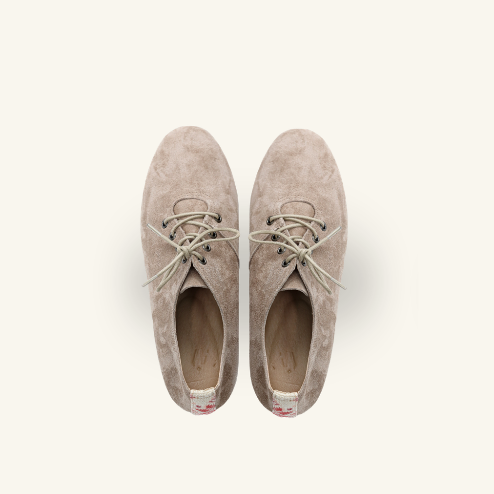 Lace-Up Oxford Flats