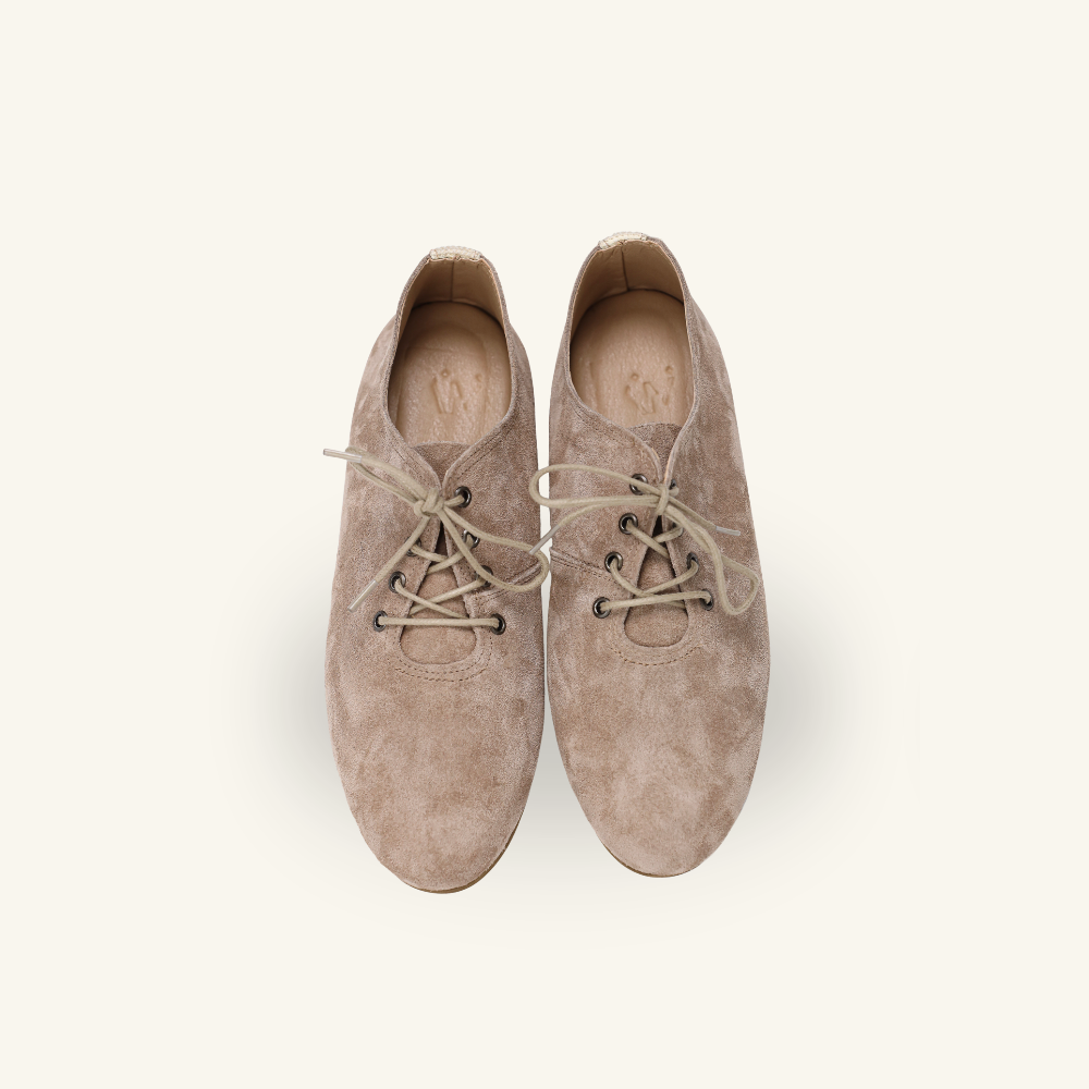 Lace-Up Oxford Flats