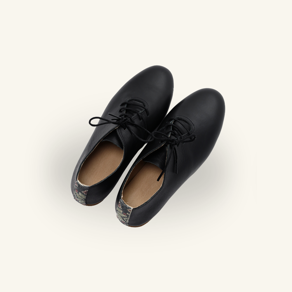 Lace-Up Oxford Flats Main image